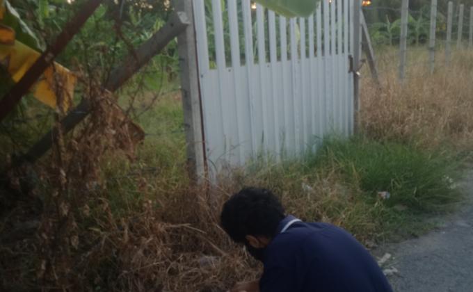 เก็บขยะ