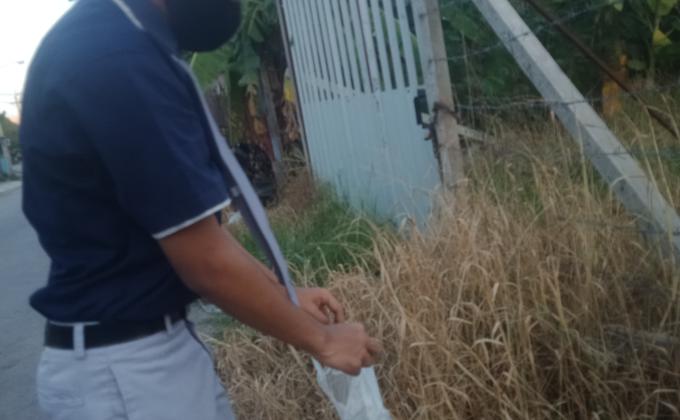 เก็บขยะ