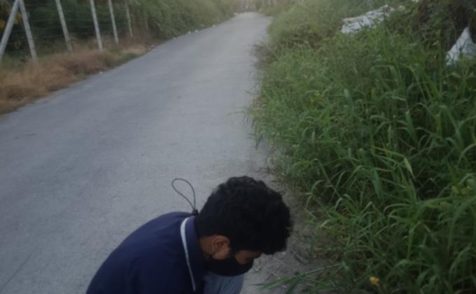 เก็บขยะ