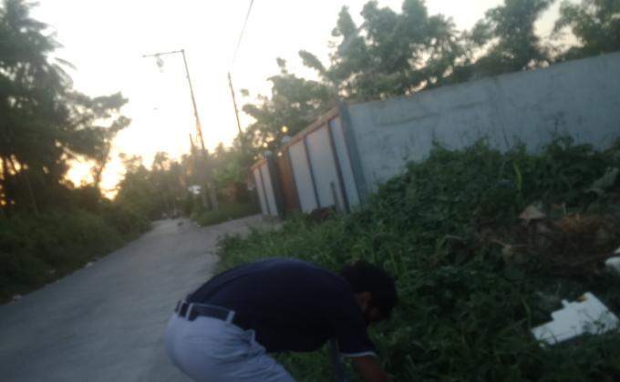 เก็บขยะ