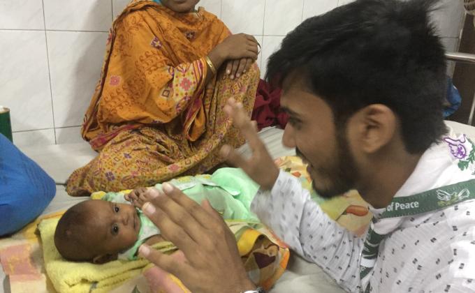 Eid Day Celebration With Child Cancer Patient 