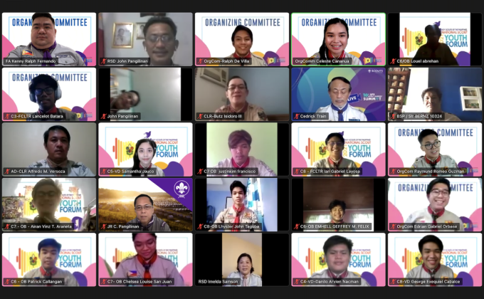 Scouts in the Philippines pioneer the very first Virtual National Scout Youth Forum