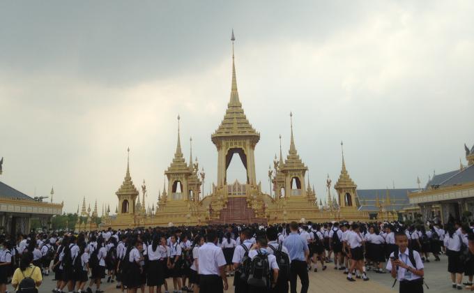 ชมพระเมรุมาศ ท้องสนามหลวง