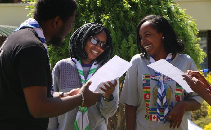 Dialogue in Practice - Scouts in Africa perfect the skill