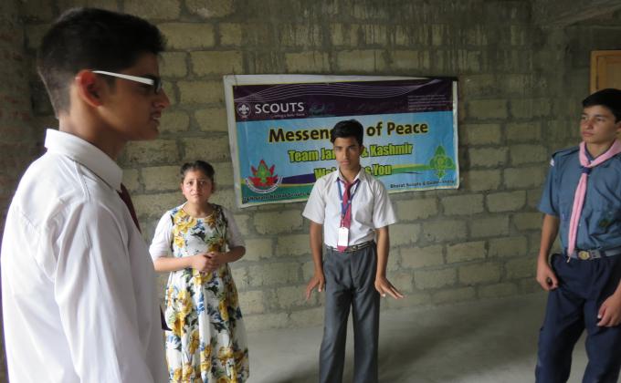 Report on the Workshop for ‘Revival of Kashmiri Art through Children Project’ 