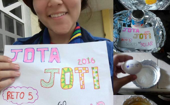 Reto 5: Scouts Go Solar. Prepara un alimento usando solamente energia solar.