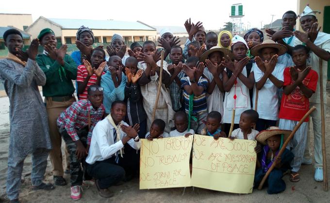 WORLD CULTURE DIVERSITY DAY EVENT BY FIRST HOTORO SCOUT GROUP, KANO STATE, NIGERIA.