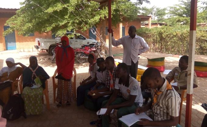 NIGER SCOUTS ENGLISH CLUB 2ND SESSION
