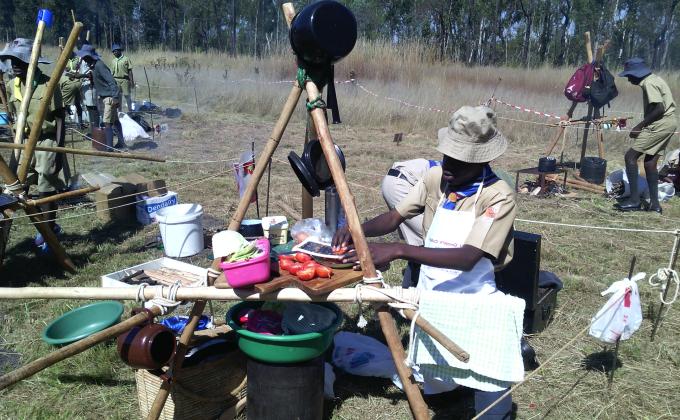 Harare Scouts Cooking Competition