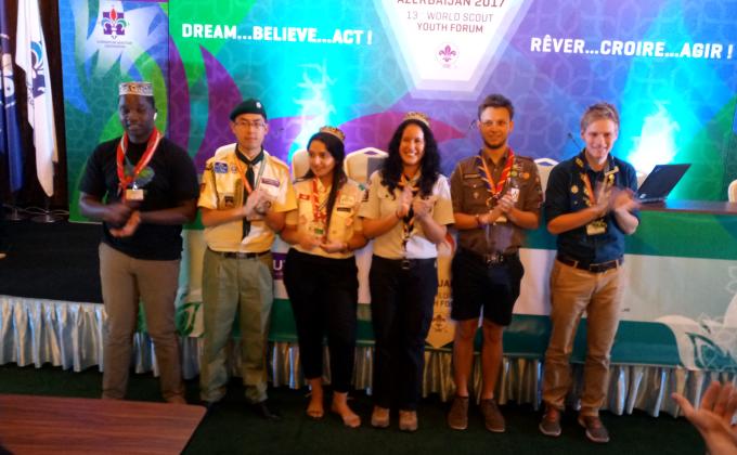 2017 - 2020 World Scout Youth Advisors Elected