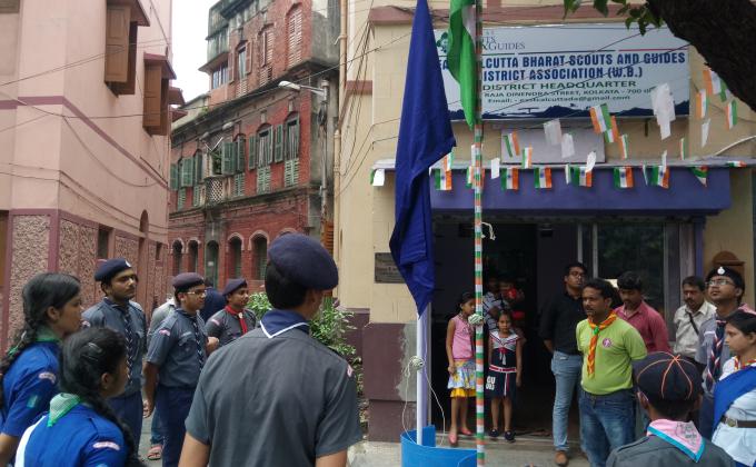 Celebrating the 71th Independence Day and 110th years of Scouting 