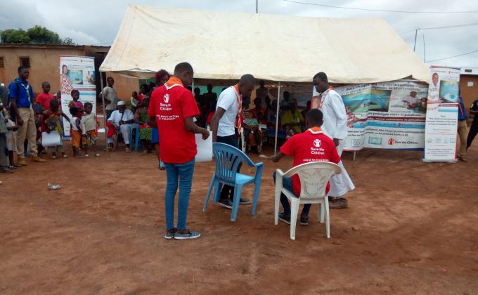 CAMPAGNE DE SENSIBILISATION SUR LES DANGERS LIES AU PALUDISME