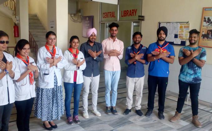 Rashtrya Ekta Diwas Celebrated at Adesh University Bathinda