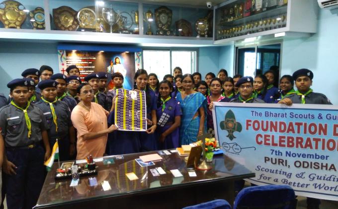 foundation day of bharat scouts & guides