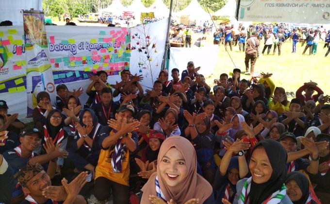 we are scout and we are the messengers of peace 