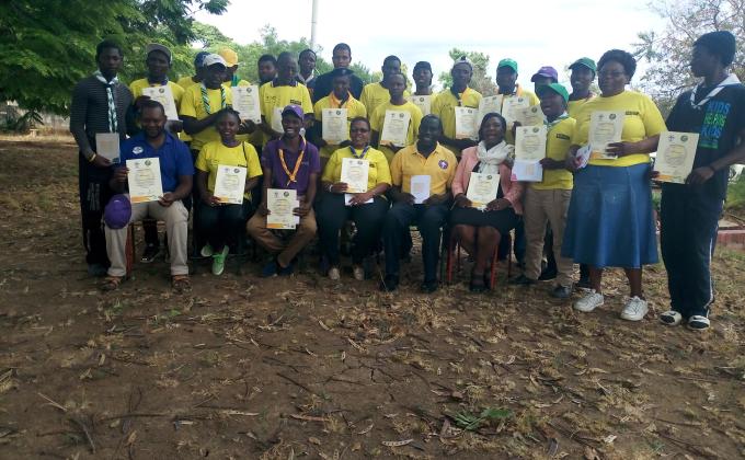First National Scouts Go Solar Training