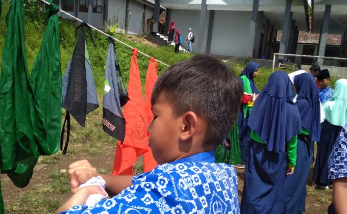seorang Pramuka di tuntut untuk selalu Mandiri