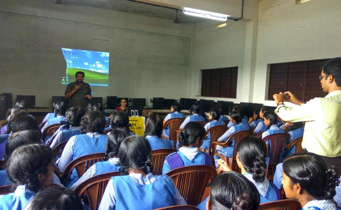 conduted a class about 'KAMP' class led by Dr.Ambujam