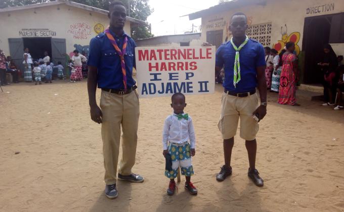 Groupe St Michel 1Er Adjamer (CÔTE d'Ivoire). 