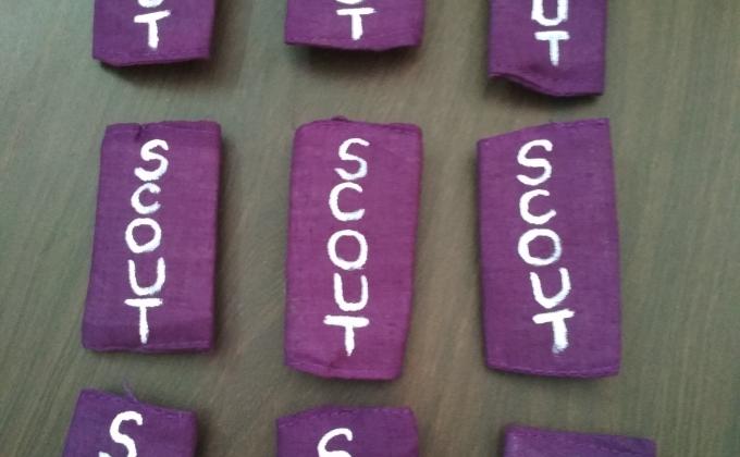 We create cloth woggles.