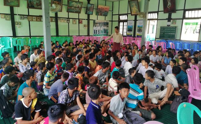 Scout Training In Bago (Daik-U)(1/2018)