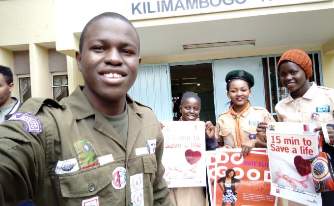 kenyatta University scout Troop spear-heads a Blood Drive Initiative