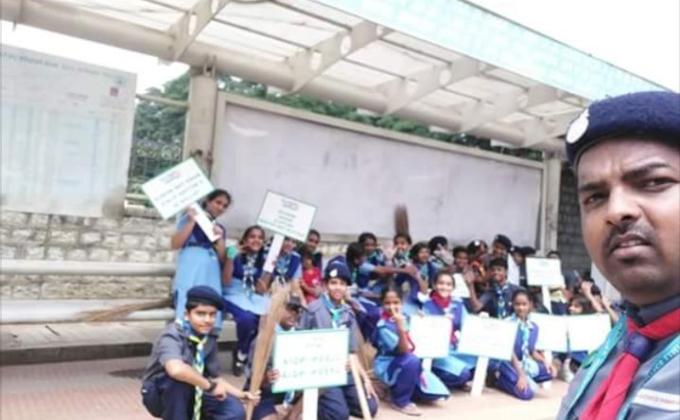 Swatch Bharat abhiyan cleaning 