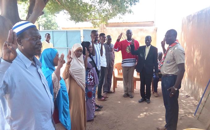 Formation du personnel de la Radio Scoute du Niger