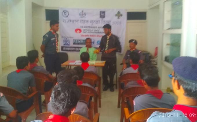 scout guide celebrated world remembrance day