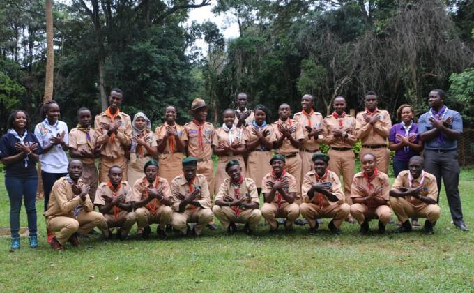 Scouts in Kenya Inspired to be Messengers of Peace