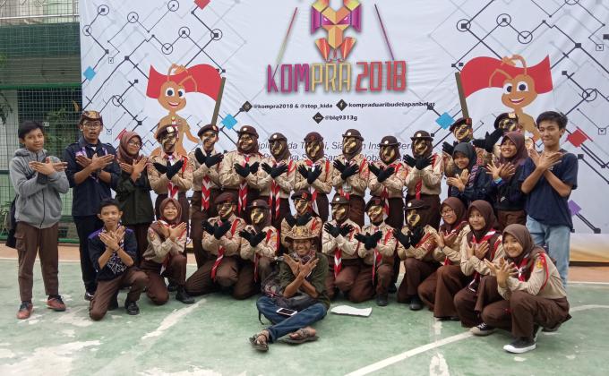 Mengasah kreativitas melalui perlombaan kepramukaan