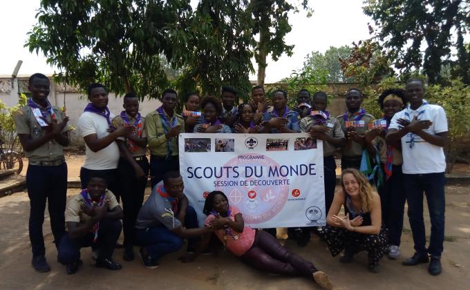 SESSION DE FORMATION DES JEUNES SUR LE PROGRAMME SCOUTS DU MONDE