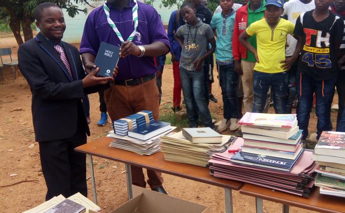 Zimbabwe Scouts embark on a book drive