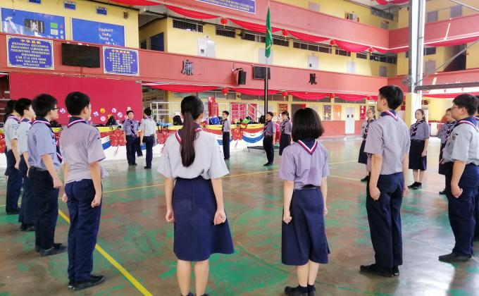 Malaysia scout first time training 