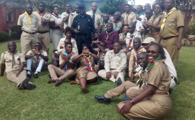 New Zambia Scouts Leaders Inducted
