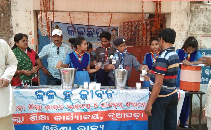 Day 5 of JALACHHATRA SERVICE CAMP (Cold water and soft drink distribution program)