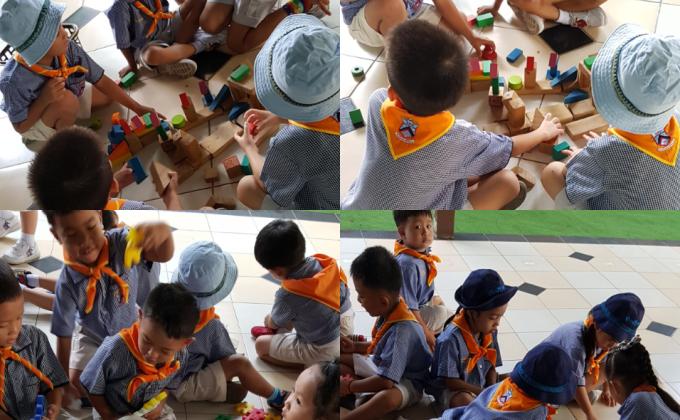 กิจกรรมยามเช้าของลูกเสือ