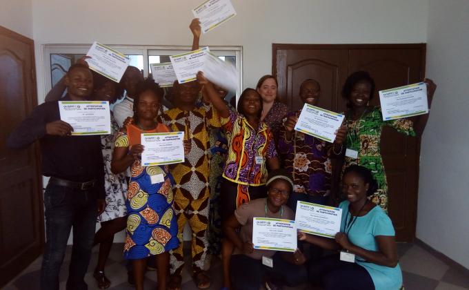 *Oxfam au Bénin* renforce les capacités des membres du *collectif Ça suffit au Bénin les VFFF