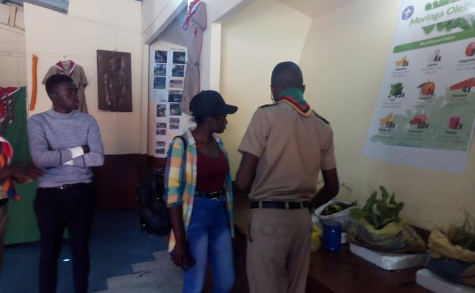 Scouts Assist in National Agricultural and Commercial Show