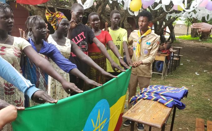 Gambella Scout Council has conducted Investiture ceremony for 49 Young Scouts, their first Youth Forum and their Annual General Assembly! 