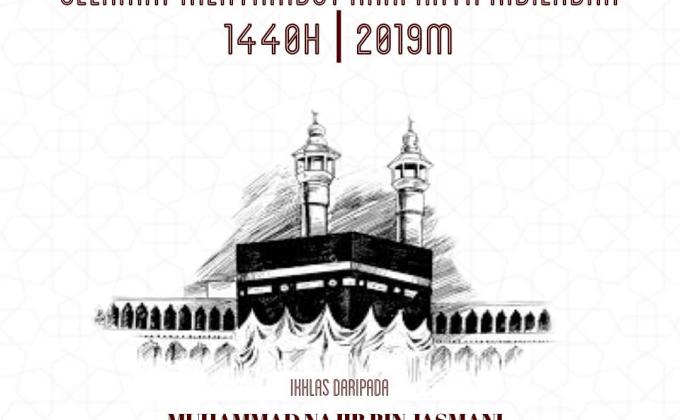 Selamat Menyambut Hari Raya Aidiladha