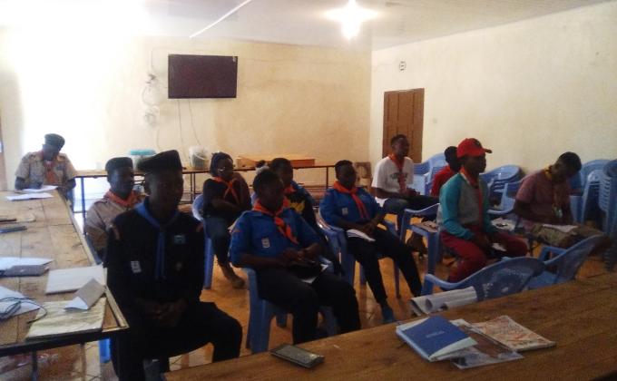 The mop training was held at taita county coast of Kenya at ngangao forest from 21August to 25th August with a total of 20 scouts participants from different localities