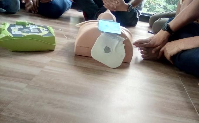 เข้าอบรมกิจกรรม CPR