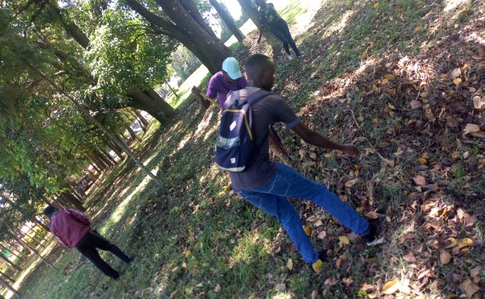 Maintaining the golf course environment clean 
