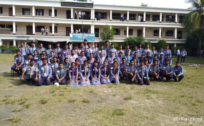 we are all attended in a Rover Mate course,Padma College, Dohar,Dhaka