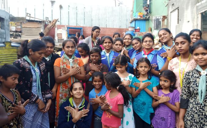 Organized sanitation promoter program on 10th October at RMC yard, Bangalore..Got a very good response from Local people for our work
