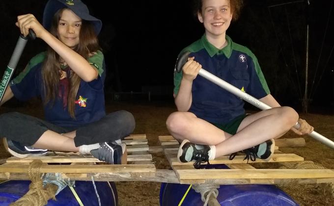 Raft building