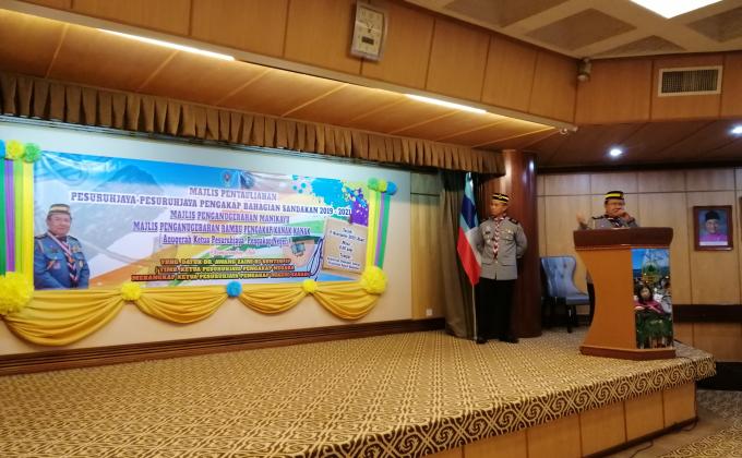 Majlis Pentauliahan Pesurujaya Pengakap Bahagian Sandakan 