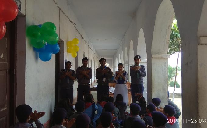 Messengers of peace workshop at K v Gopalganj bihar