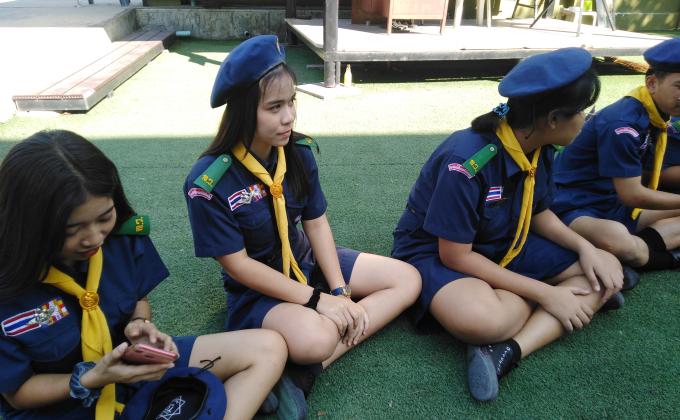 เข้าร่วมอบรมลูกเสือผู้นำสันติภาพ